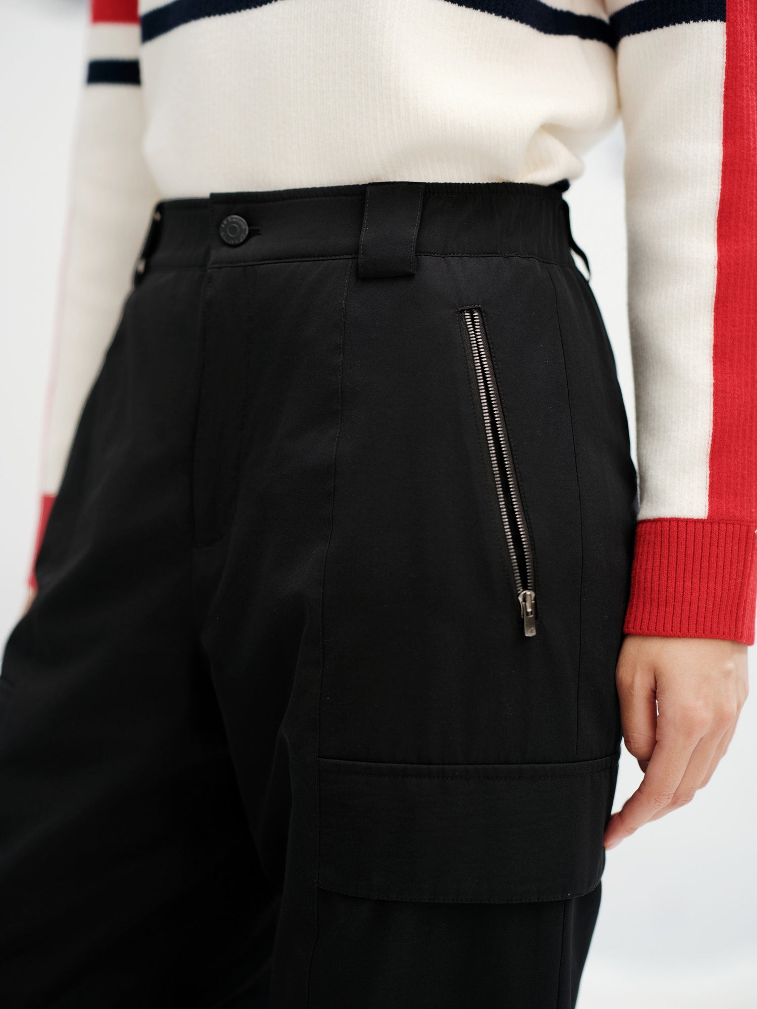 Lightweight Warm Fill Down Down Pants | Black