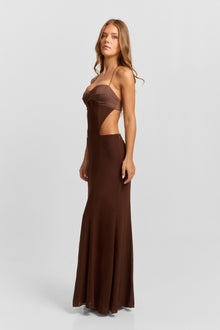 Scarlett Maxi Dress | Chocolate