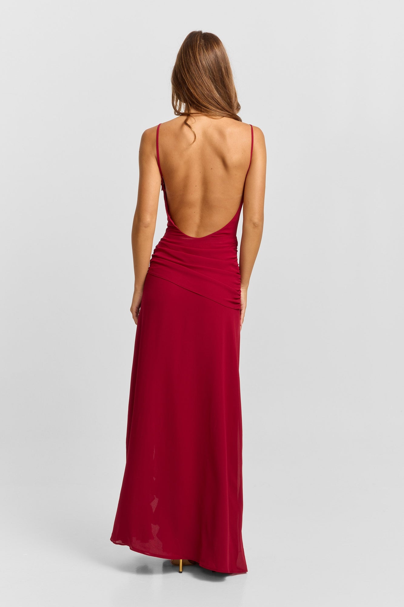 Odette Maxi Dress | Red