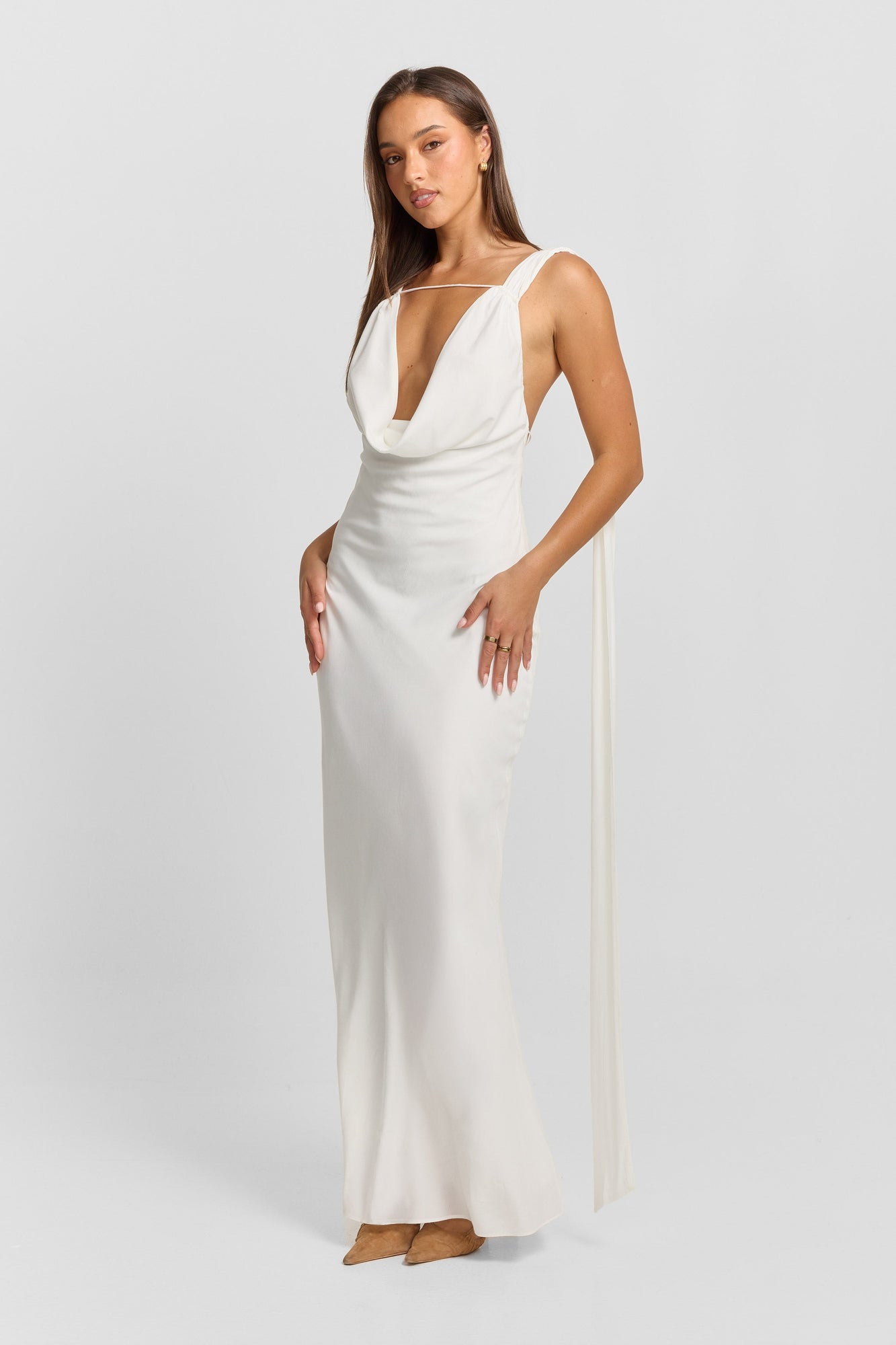Eloise Maxi Dress | White