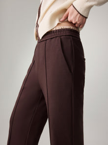 Lightweight Warm Puffer Goose Down Down Pants | Brown
