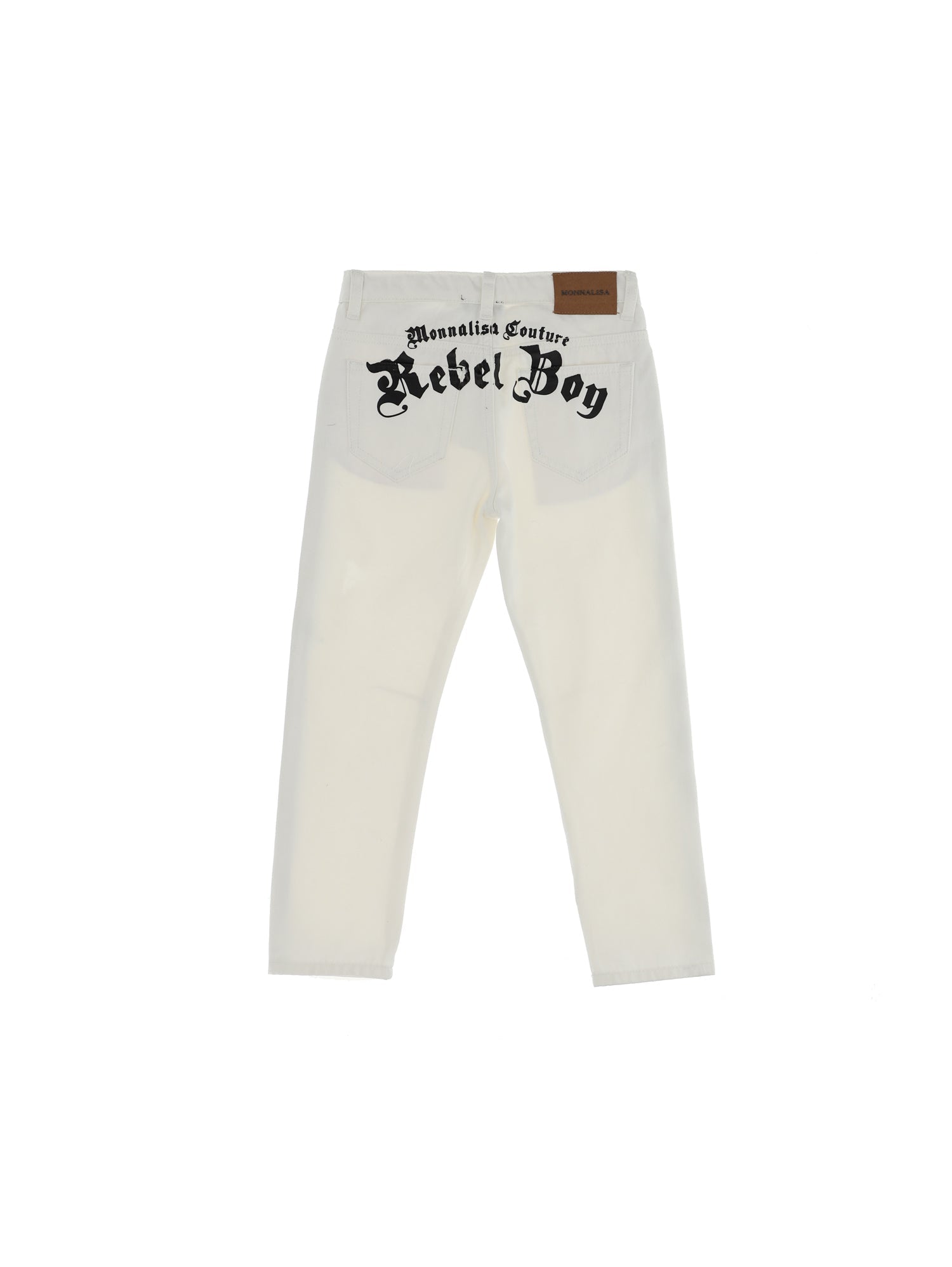 Boys | Rebel Boy Five-Pocket Jeans | Cream
