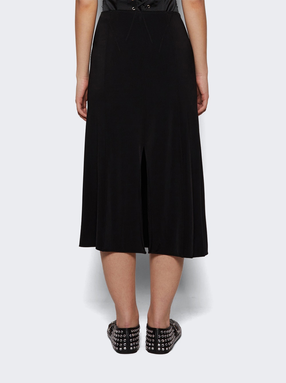 Women | Rabanne | Jupe Midi Lenght Skirt | Black