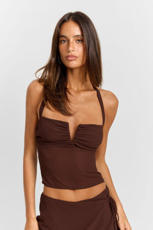Victoria Top | Chocolate