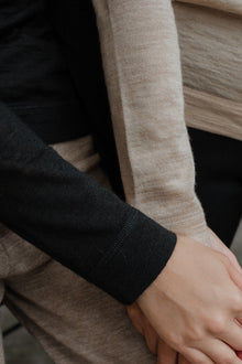 T Neck Pullover | Black