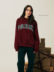 maroon + forest