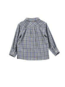 Boys | Check Viyella Shirt | Grey/Bluette