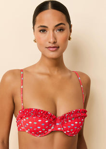 Ramona Bikini Ditsy Umbrella Print - Solid & Striped