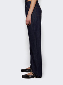 Women | Magda Butrym | Low Waist Pants Navy