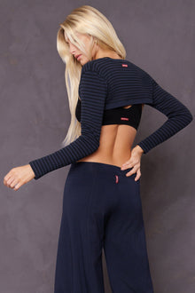 Women | Vintage Stripe Dancer Shrug | Past Midnight