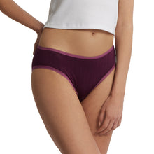 MoveCalm Rouched Brief | Dreid Cherry/Damson Plum