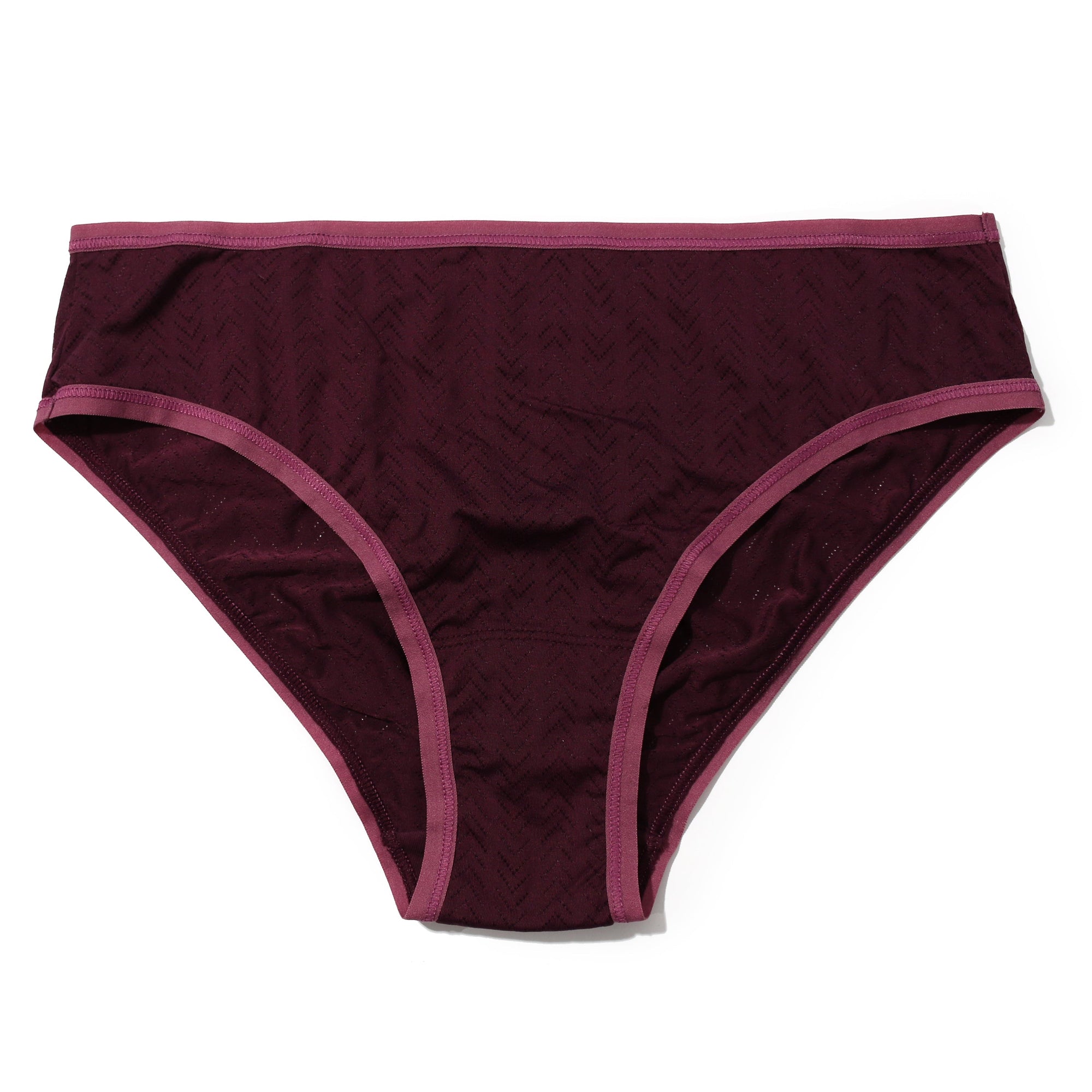 MoveCalm Rouched Brief | Dreid Cherry/Damson Plum