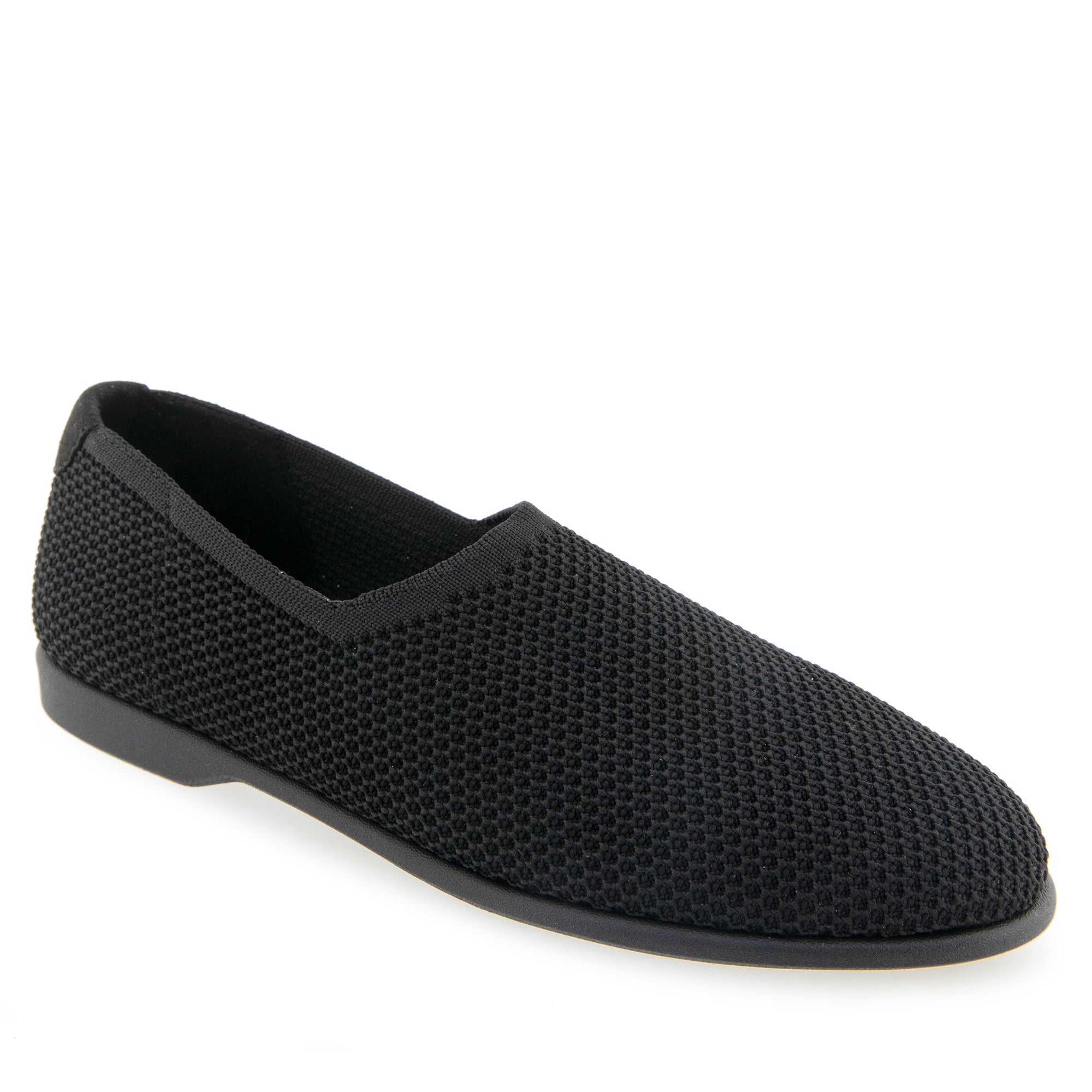 Nathaly Casual Loafer | Black Knit