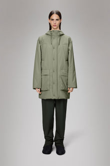 Rains Lohja Long Insulated Cargo Jacket Drift Jacket