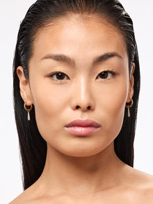 14K Gold Rhodium Plated Cubic Zirconia Water Droplets Earring Charms For Women Ana Luisa Micropave Drop Charms