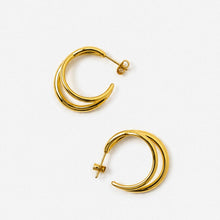 Eternity Earrings | 18K Gold Plated on Sterling Silver