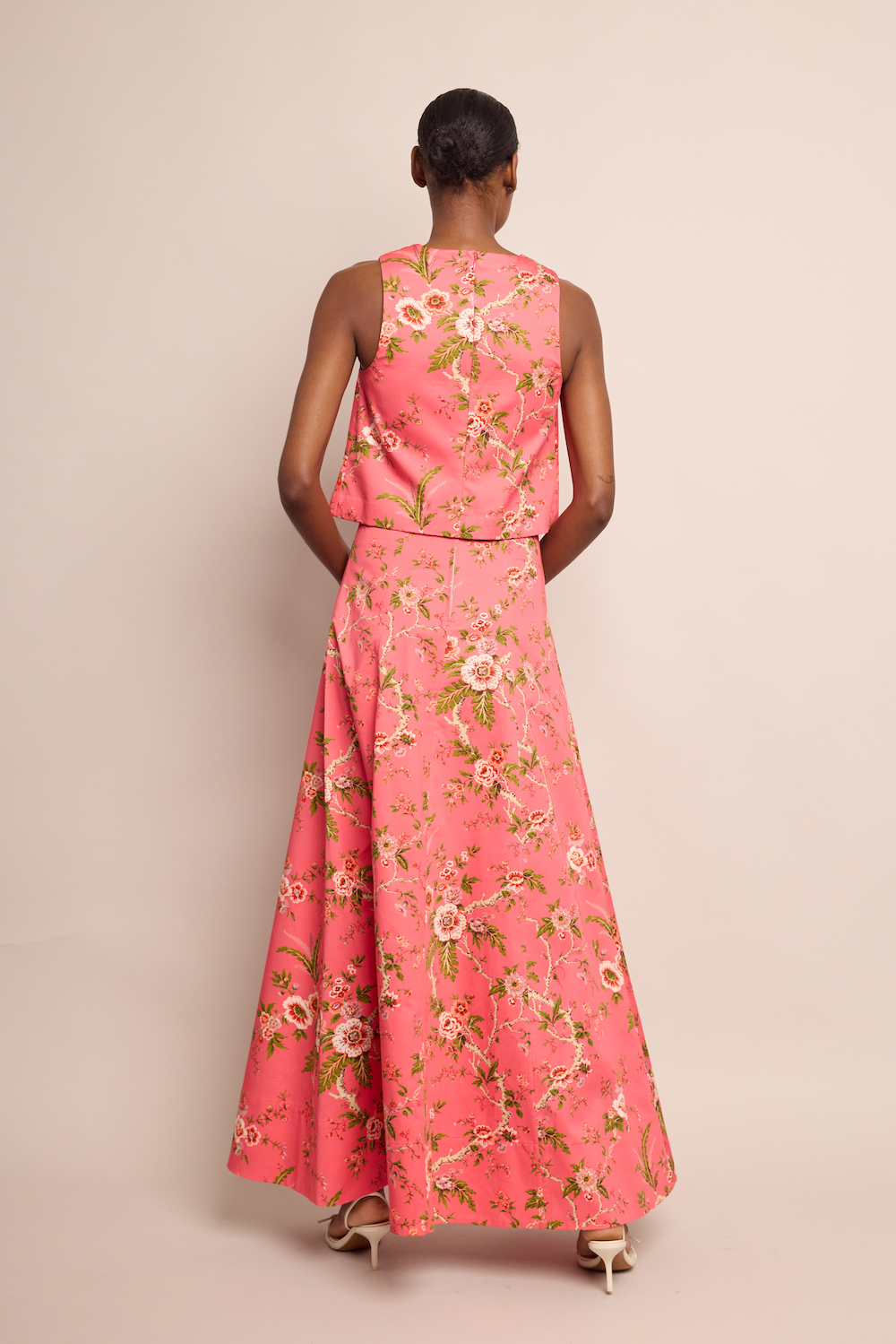 Daphne Skirt | Chintz Guava