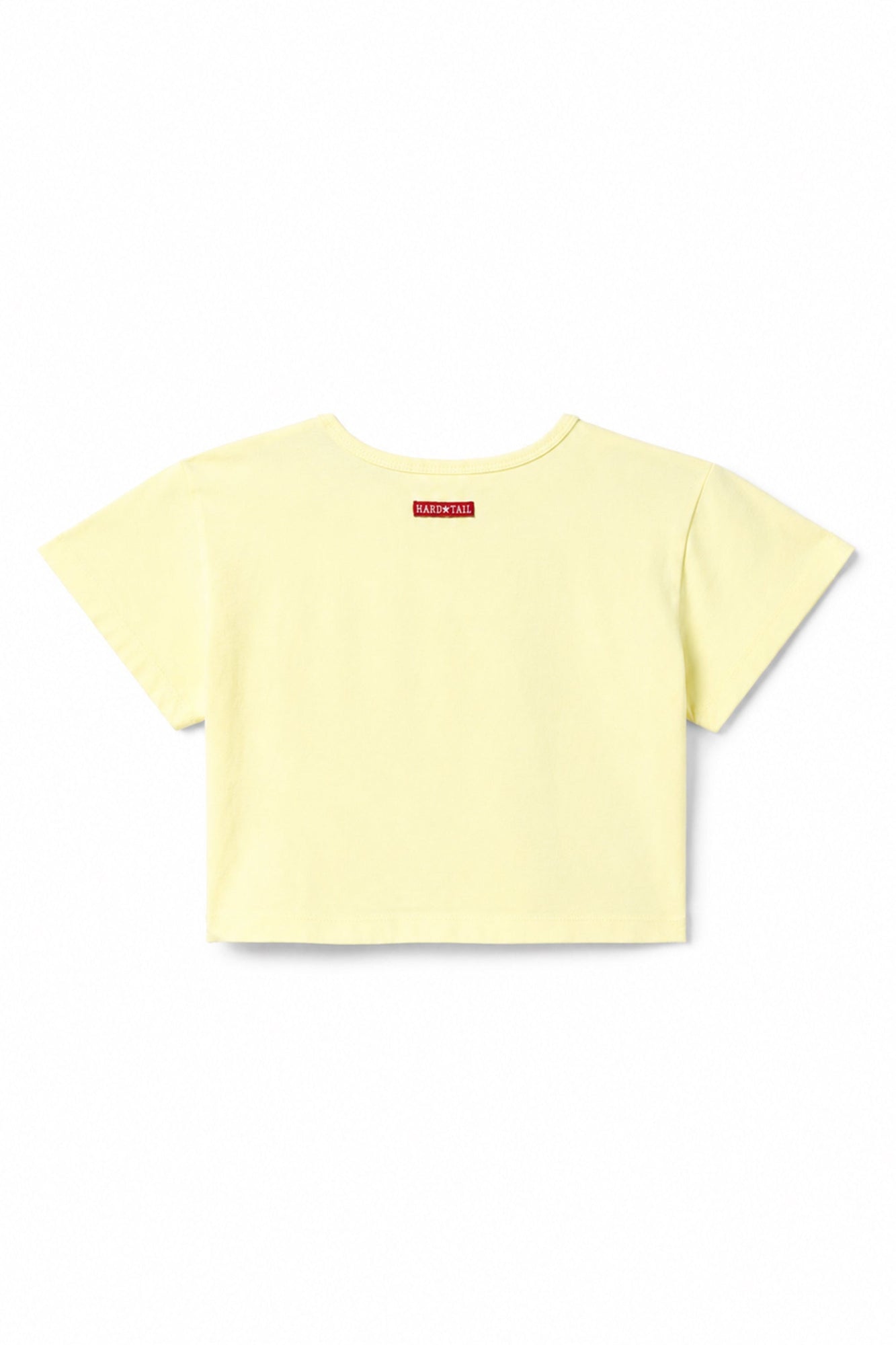 Women | Vintage Side Stripe Crop Workout Tee | Sunwash