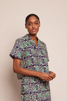 Kohut Top | Le Stampe Eve Blue