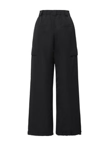 Lightweight Warm Fill Down Down Pants | Black