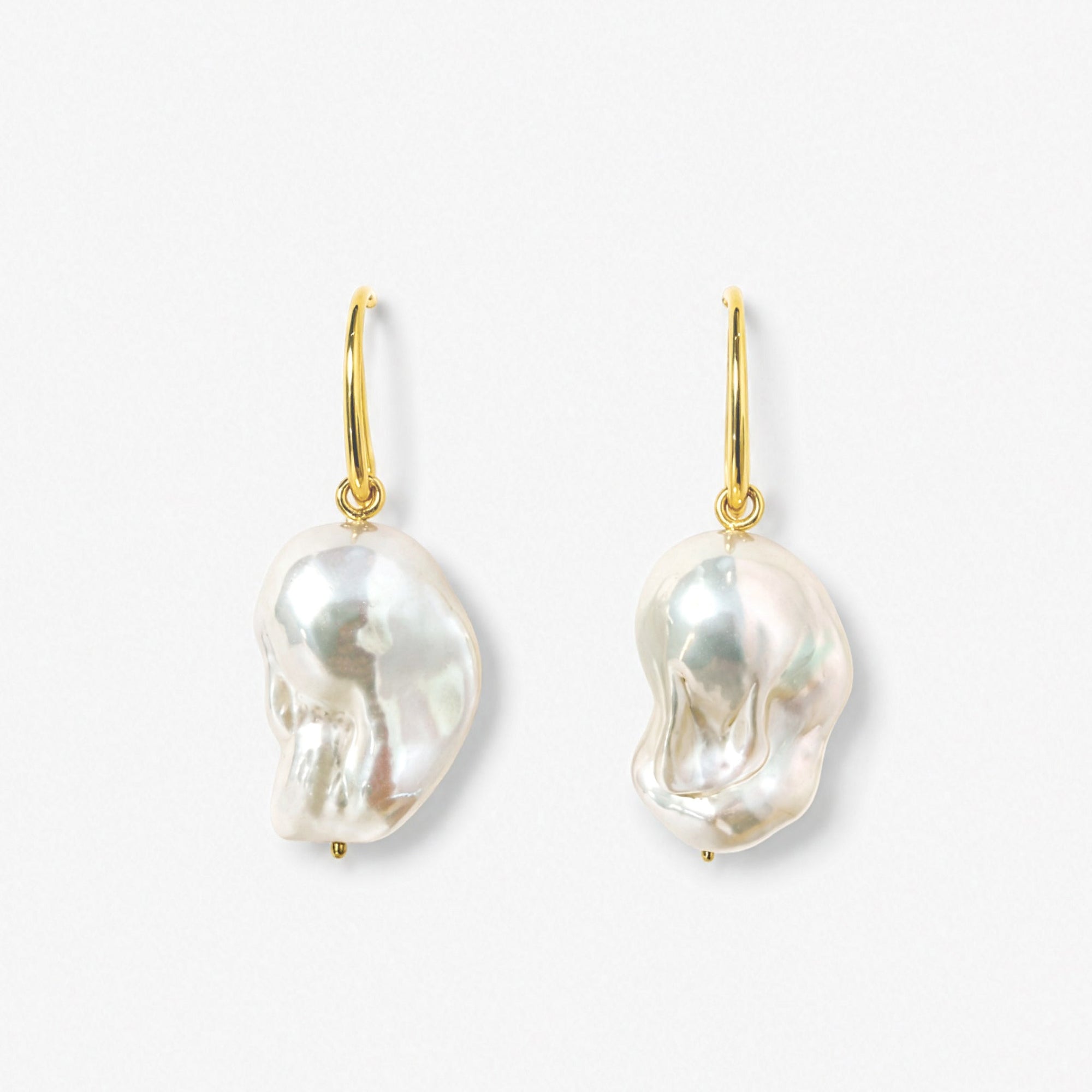 Daze Earrings | 18K Gold Plated on Sterling Silver | Freshwater Pearl