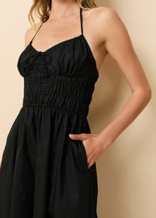 Lolita Dress Noir - Solid & Striped