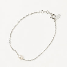 Solo Bracelet | Sterling Silver | Freshwater Pearl