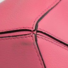 Loewe | Pre-Owned Mini Calfskin Puzzle Satchel | Pink