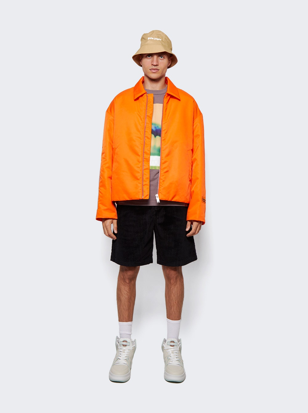 Men | Just Don | Basketball Courtside High-top Sneakers | Green