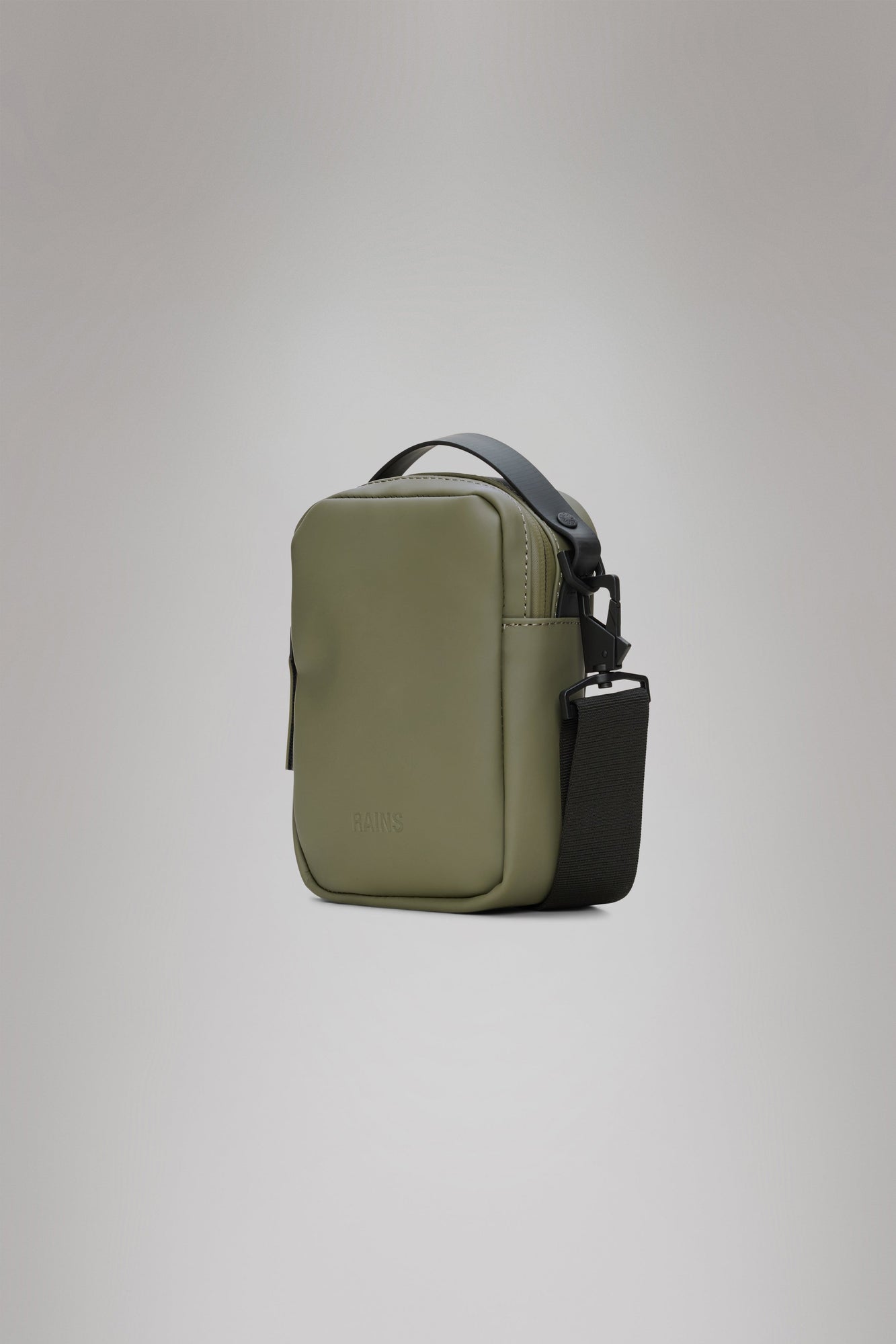 RAINS Reporter Box Bag Marsh Crossbody