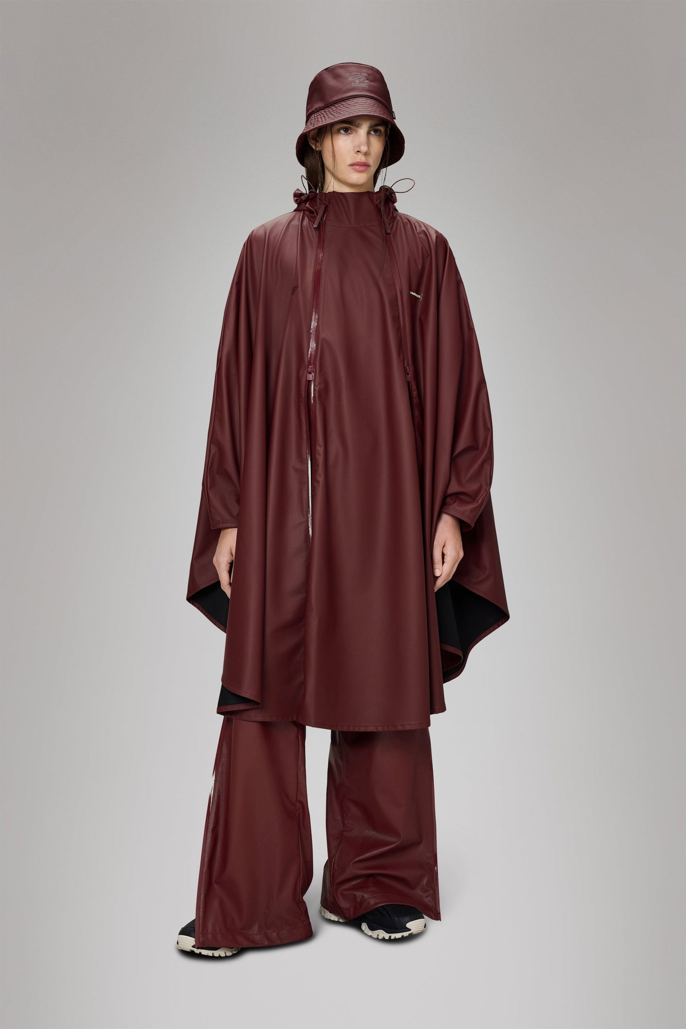 Rains Rains x Umbro Apollo Cape Maroon Red Cape