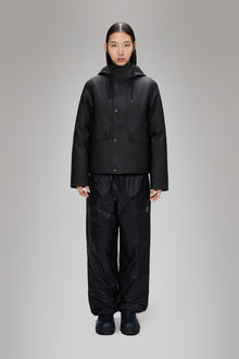 RAINS Nome Short W Parka Black Jacket