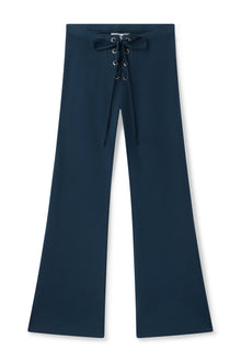 Kids | Kids Lace-Up Bootleg Flare Pant | Past Midnight