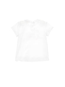 Girls | Love Jersey T-Shirt | White