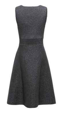 Sleeveless Mini Dress | Grey
