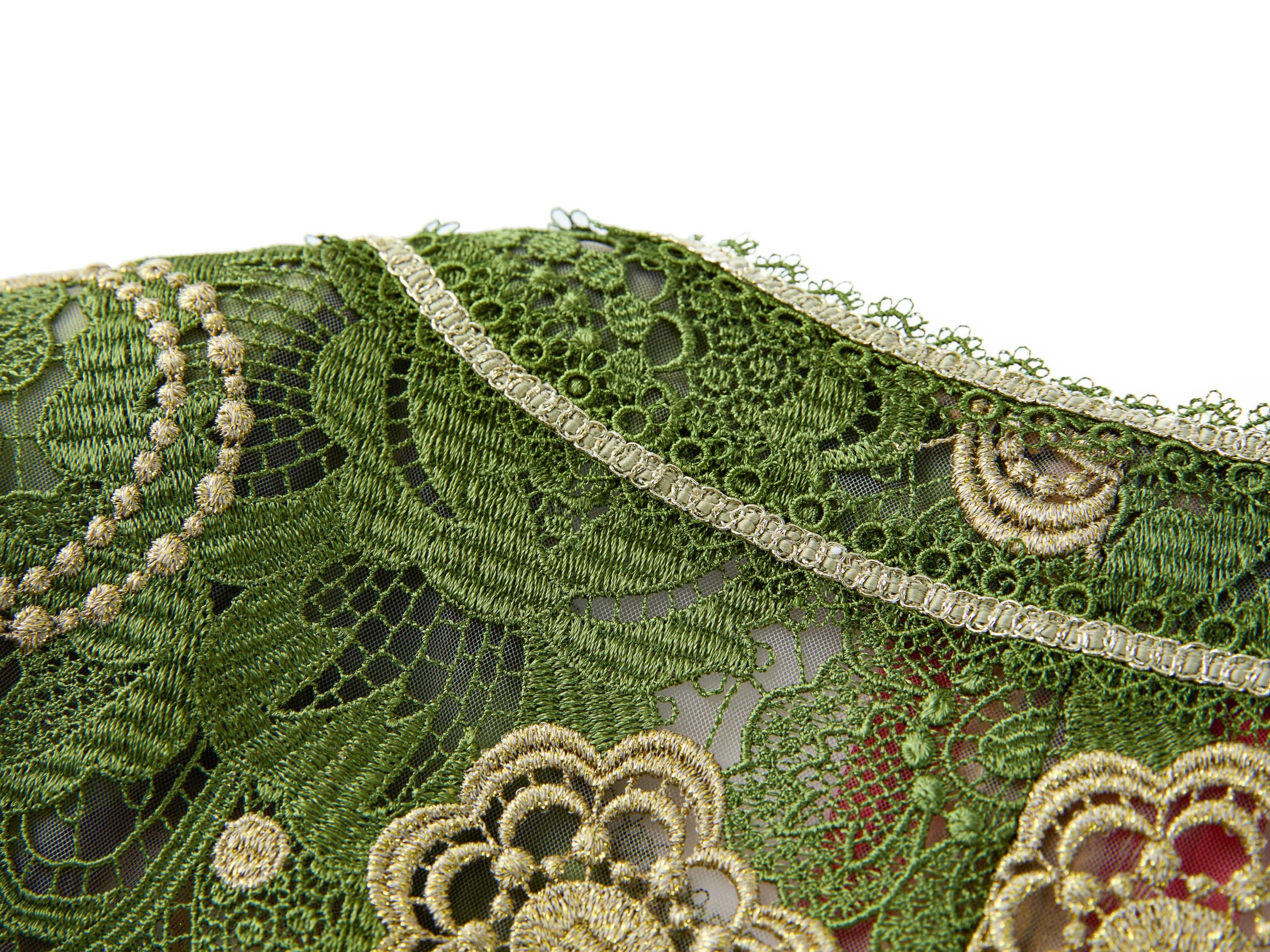 Floral Pattern Jacket | Green