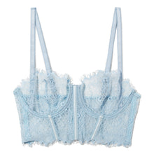 Sheer Seduction Corset | Touch The Sky (Blue)