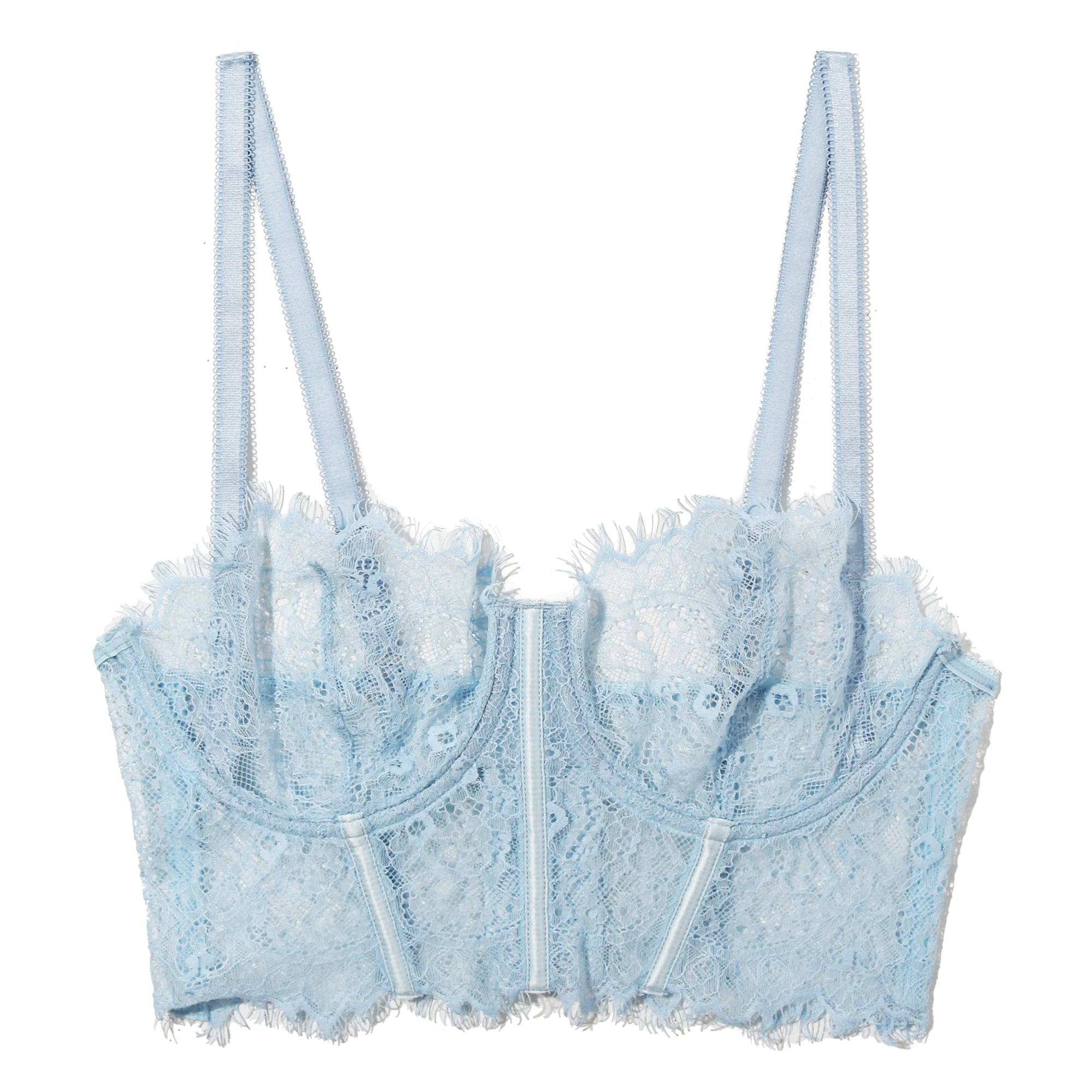 Sheer Seduction Corset | Touch The Sky (Blue)