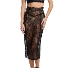 Sheer Seduction Skirt | Black