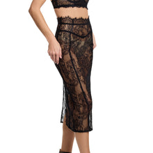 Sheer Seduction Skirt | Black