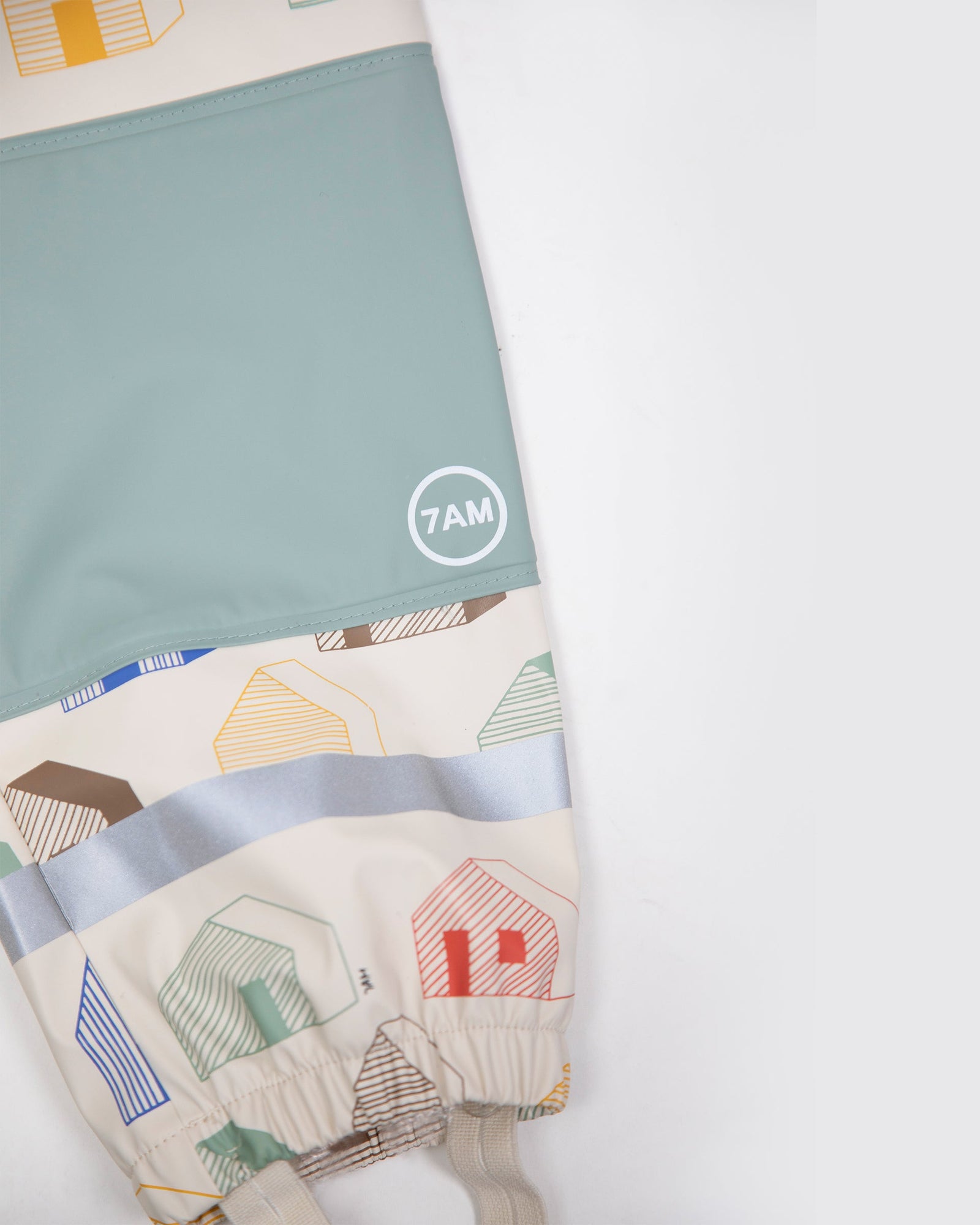 Rainy Houses Teal//