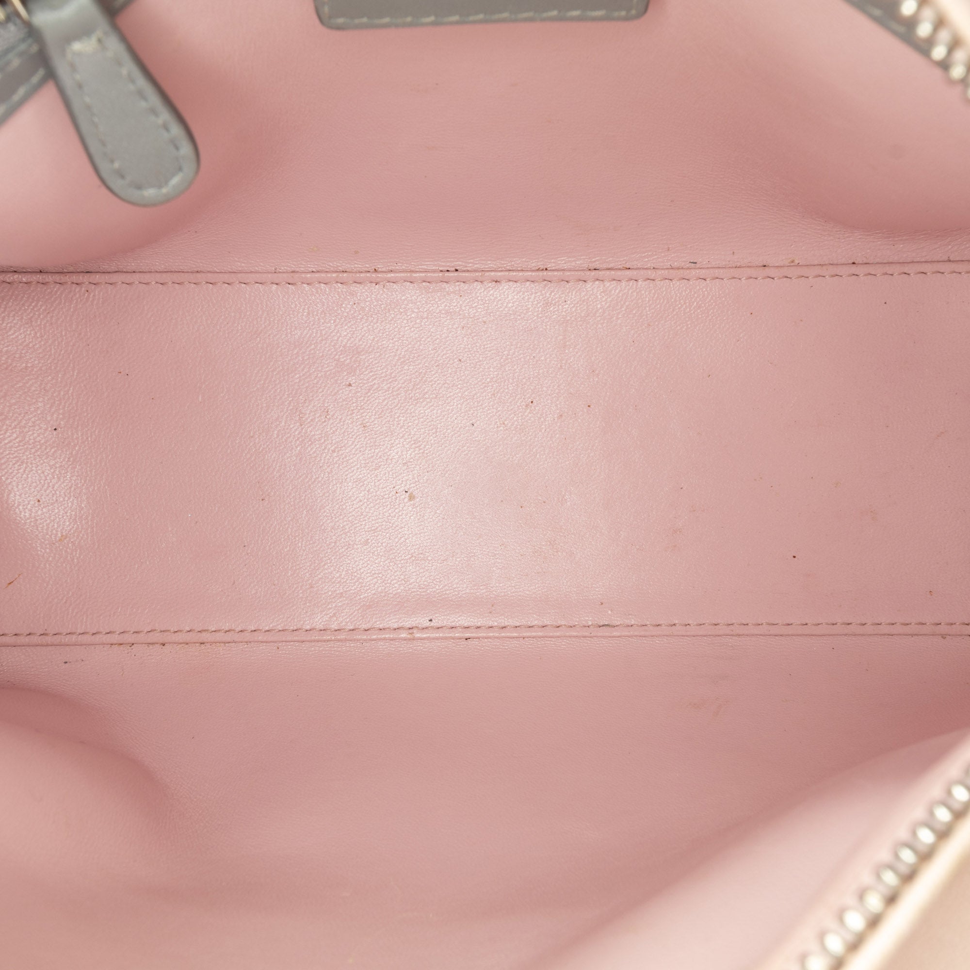 Dior | Pre-Owned Medium Tricolor Lambskin Cannage Lady | PinkPink/Light Pink