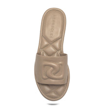 Jilda Sandal Flat | Dune Faux Soft Nappa