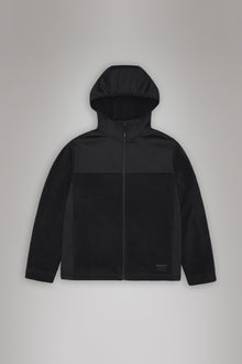RAINS Sintra Fleece Reverse Jacket Black Jacket