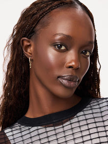 14K Gold Plated Heart Love Vday Earring Charms For Women Ana Luisa Lock And Key Charms