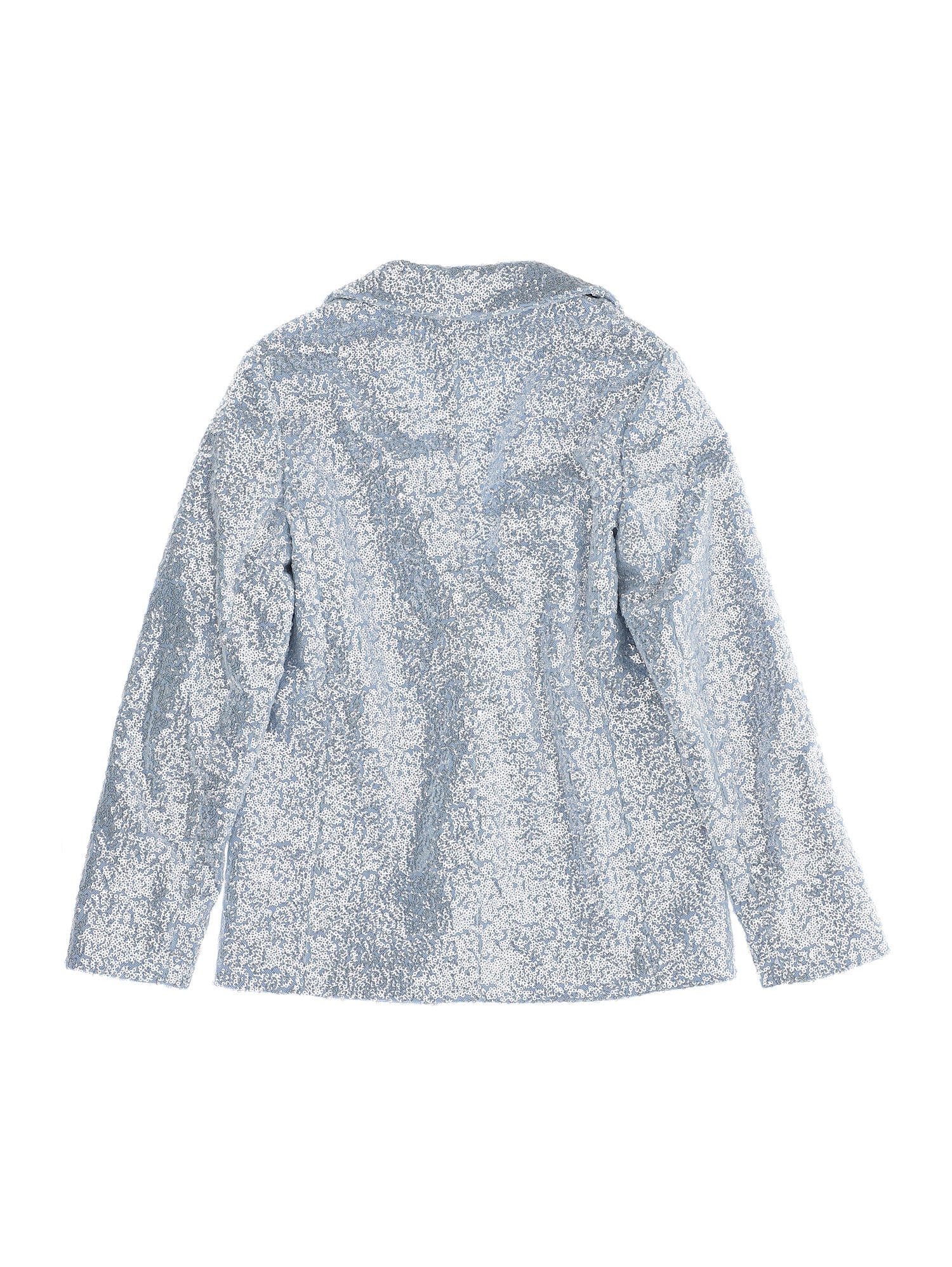 Girls | Sequins And Tulle Jacket | Sky Blue
