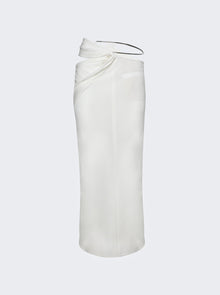 Women | Courrèges | New Age Long Skirt | Heritage White
