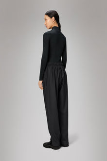 RAINS Rain Pants Slim Black Pants
