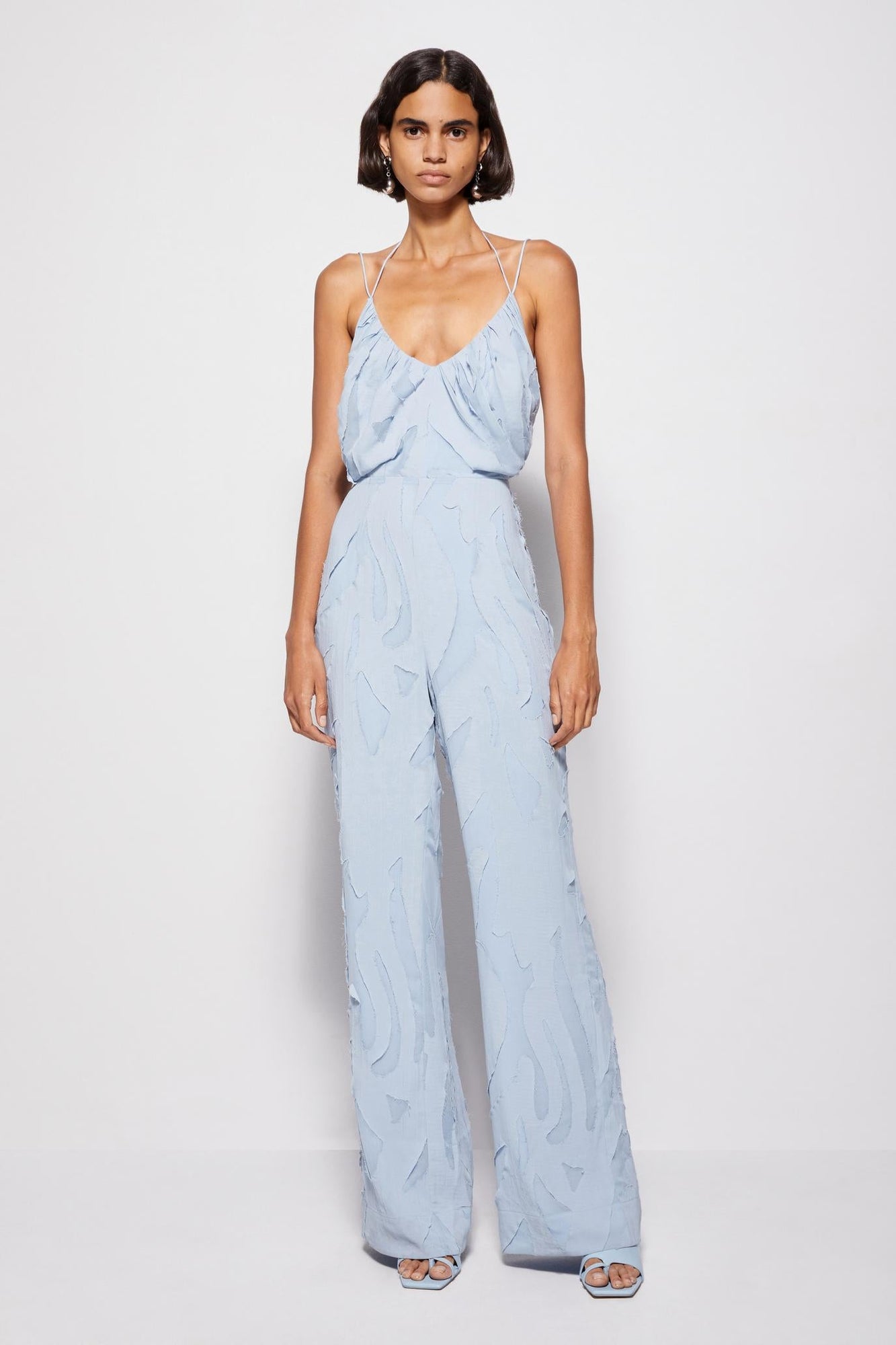 Sophia Textured Jumpsuit - SIMKHAI 