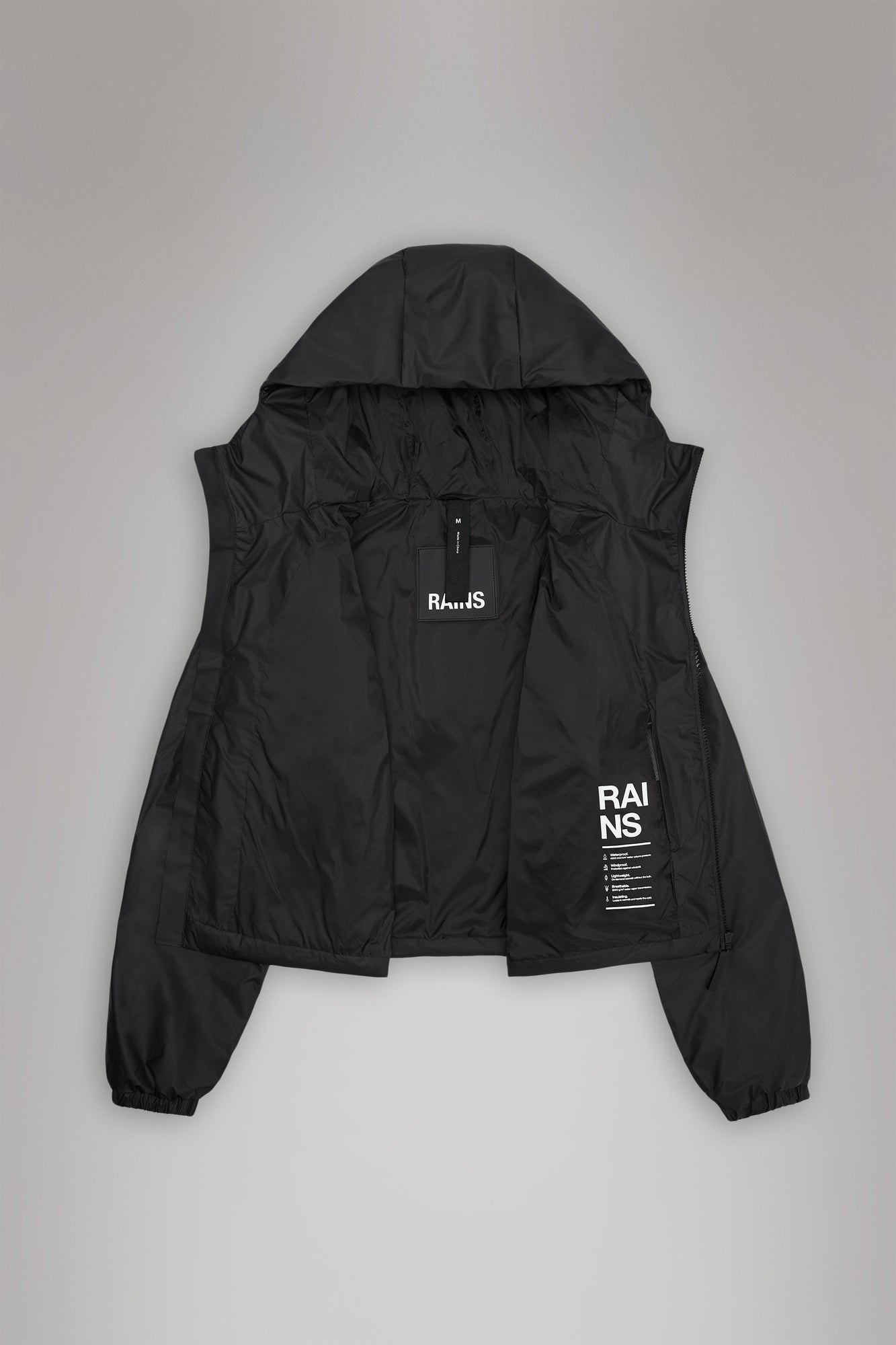 RAINS Lohja Short Insulated Jacket Nimbus Jacket